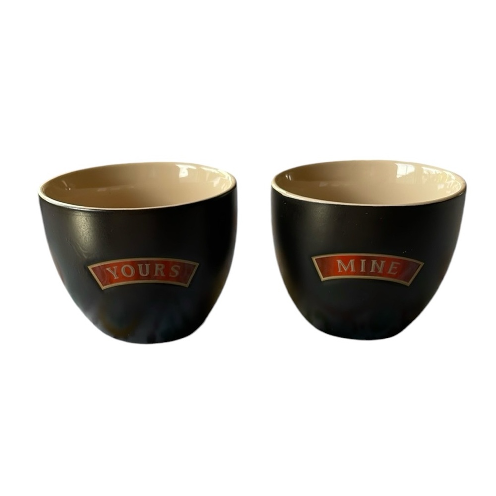 Baileys Irish Cream “Yours and Mine”‎ Ceramic Mugs Set
